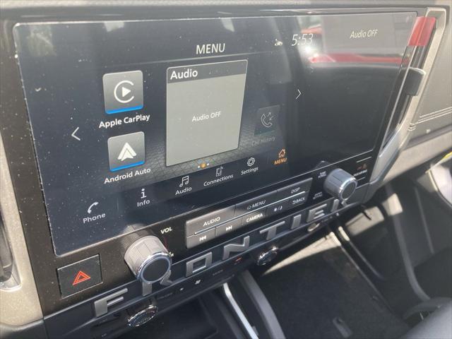 new 2025 Nissan Frontier car, priced at $38,845