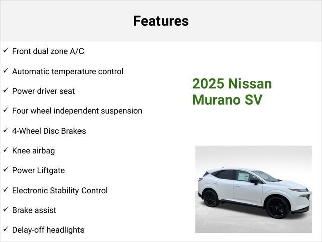 new 2025 Nissan Murano car, priced at $38,018
