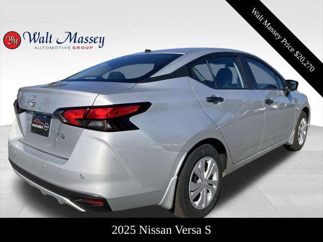 new 2025 Nissan Versa car, priced at $20,270