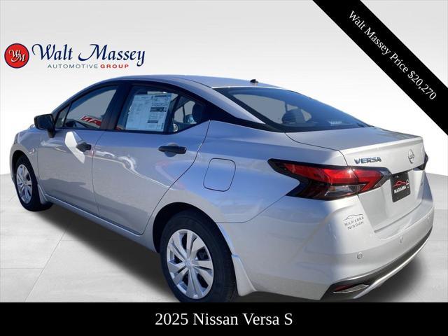 new 2025 Nissan Versa car, priced at $20,270