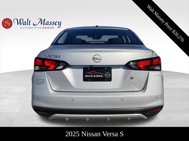 new 2025 Nissan Versa car, priced at $20,270