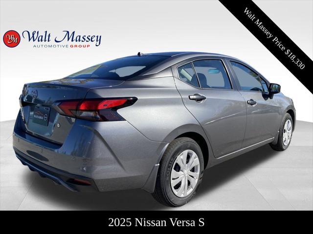 new 2025 Nissan Versa car, priced at $18,330