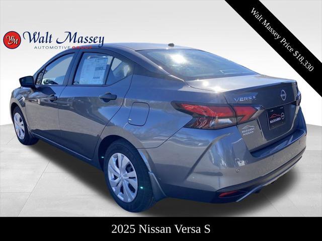 new 2025 Nissan Versa car, priced at $18,330