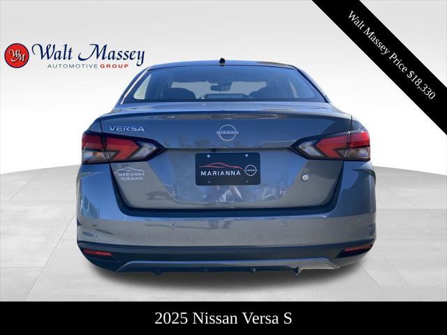 new 2025 Nissan Versa car, priced at $18,330