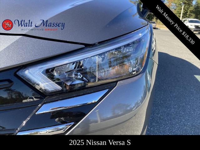 new 2025 Nissan Versa car, priced at $18,330