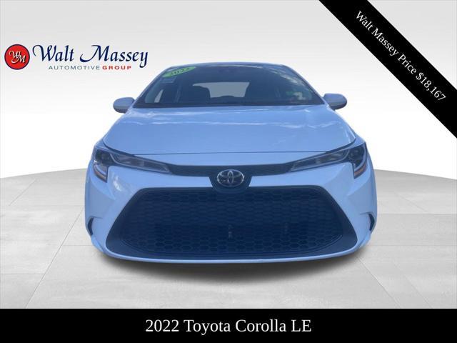 used 2022 Toyota Corolla car, priced at $18,167