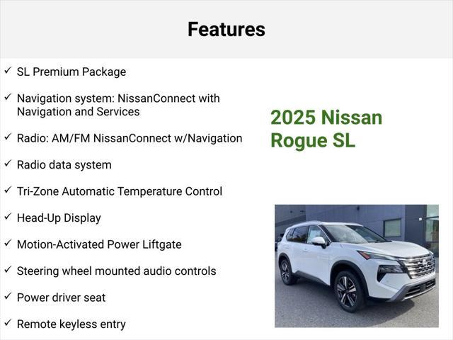 new 2025 Nissan Rogue car, priced at $38,199