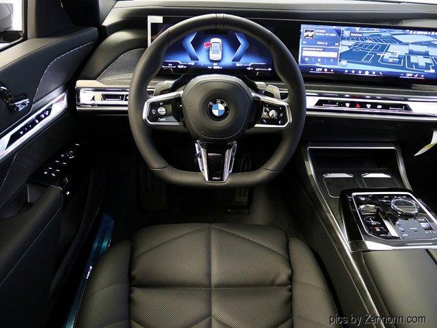 new 2025 BMW 740 car, priced at $103,080