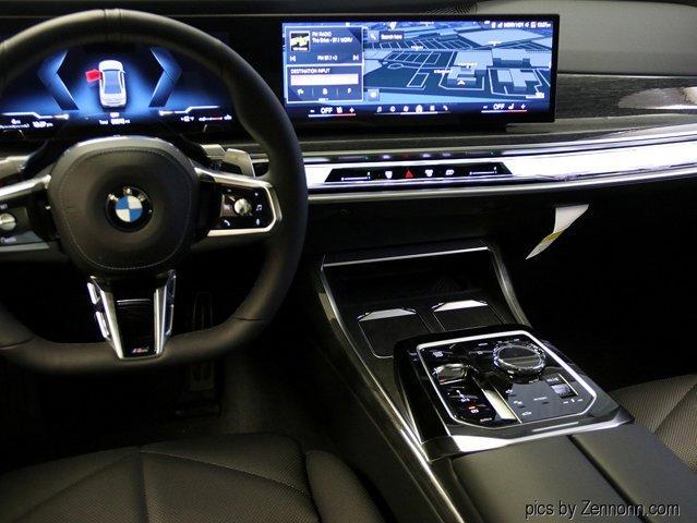 new 2025 BMW 740 car, priced at $103,080