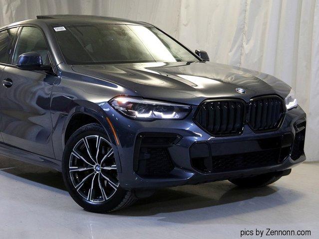 used 2022 BMW X6 car, priced at $53,888