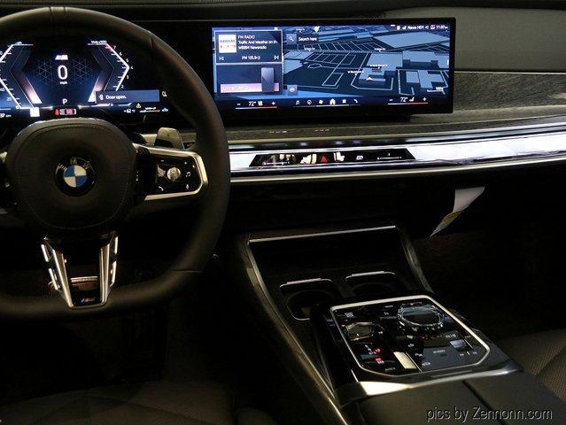 new 2025 BMW 740 car, priced at $102,925