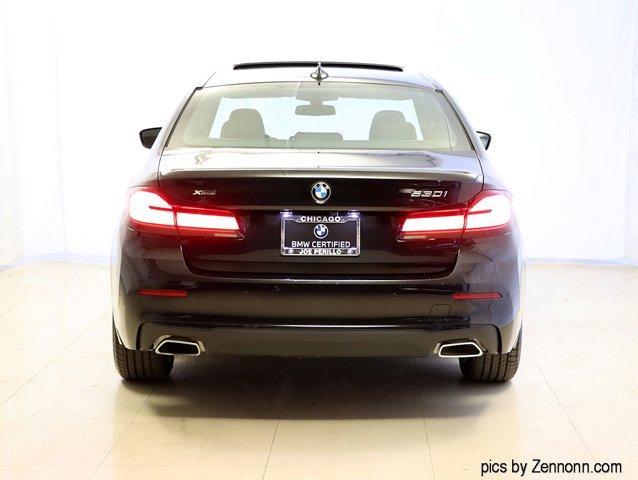used 2022 BMW 530 car, priced at $41,888
