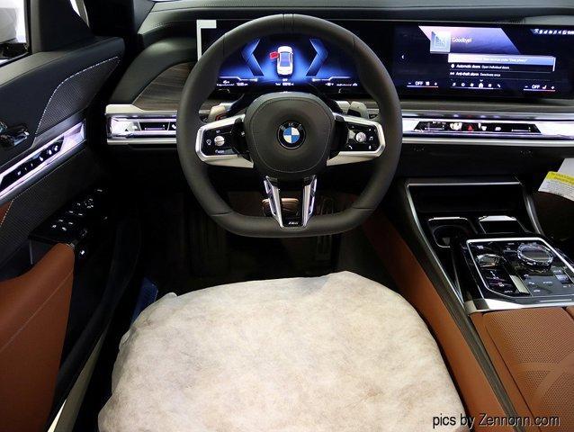 used 2025 BMW 740 car, priced at $117,025
