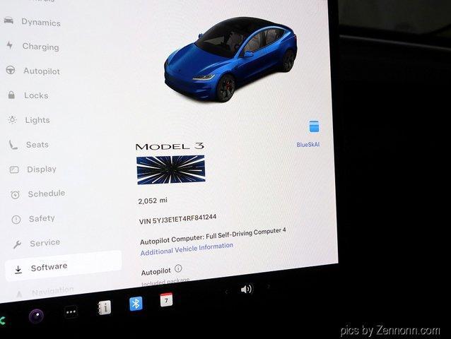 used 2024 Tesla Model 3 car, priced at $47,888