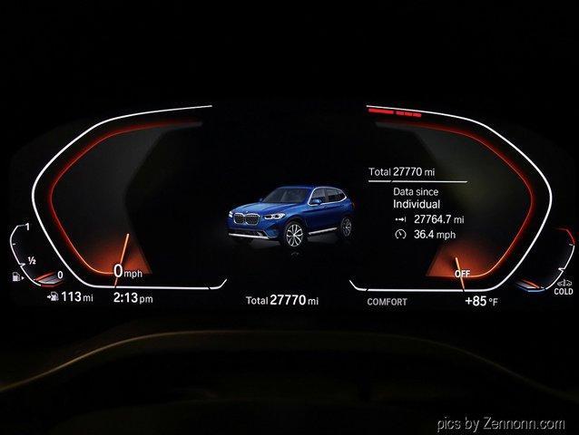 used 2023 BMW X3 car, priced at $40,488