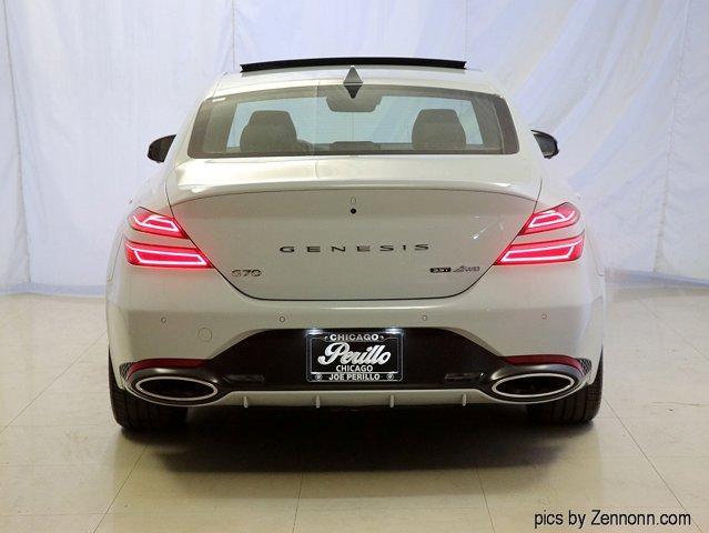 used 2022 Genesis G70 car, priced at $34,888