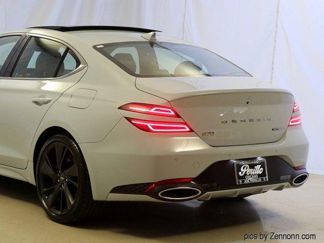 used 2022 Genesis G70 car, priced at $34,888