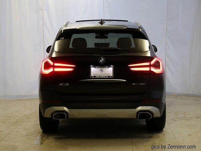 used 2022 BMW X3 car, priced at $38,999