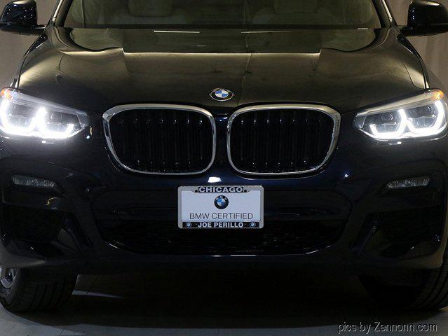 used 2021 BMW X3 car, priced at $37,588