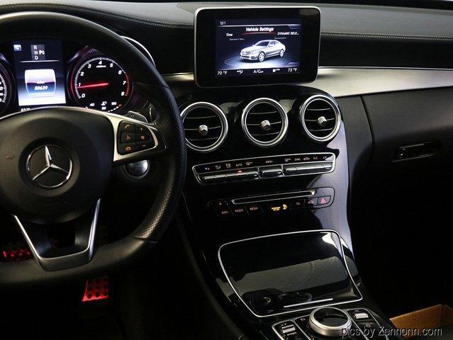 used 2017 Mercedes-Benz C-Class car, priced at $18,999