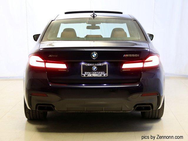 used 2022 BMW M550 car, priced at $56,888