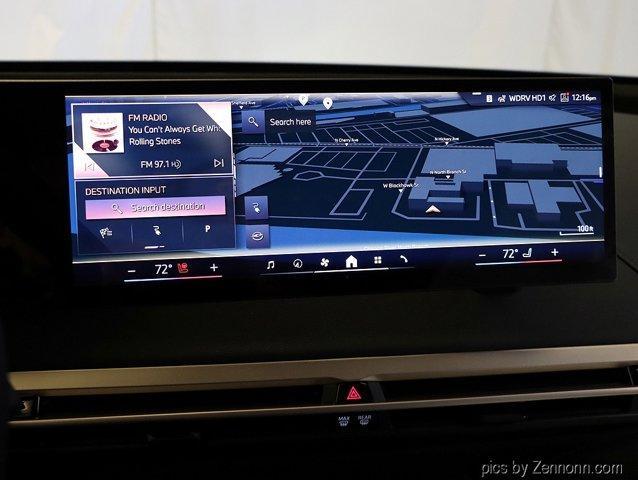 new 2025 BMW iX car, priced at $96,775