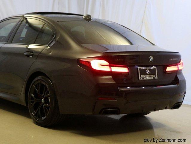 used 2022 BMW M550 car, priced at $60,888