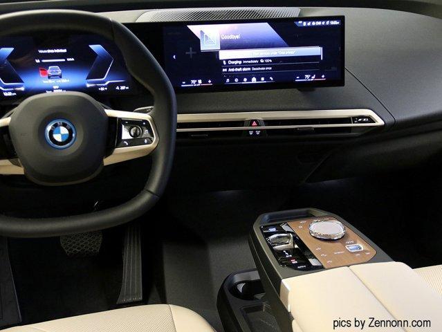 new 2025 BMW iX car, priced at $95,725