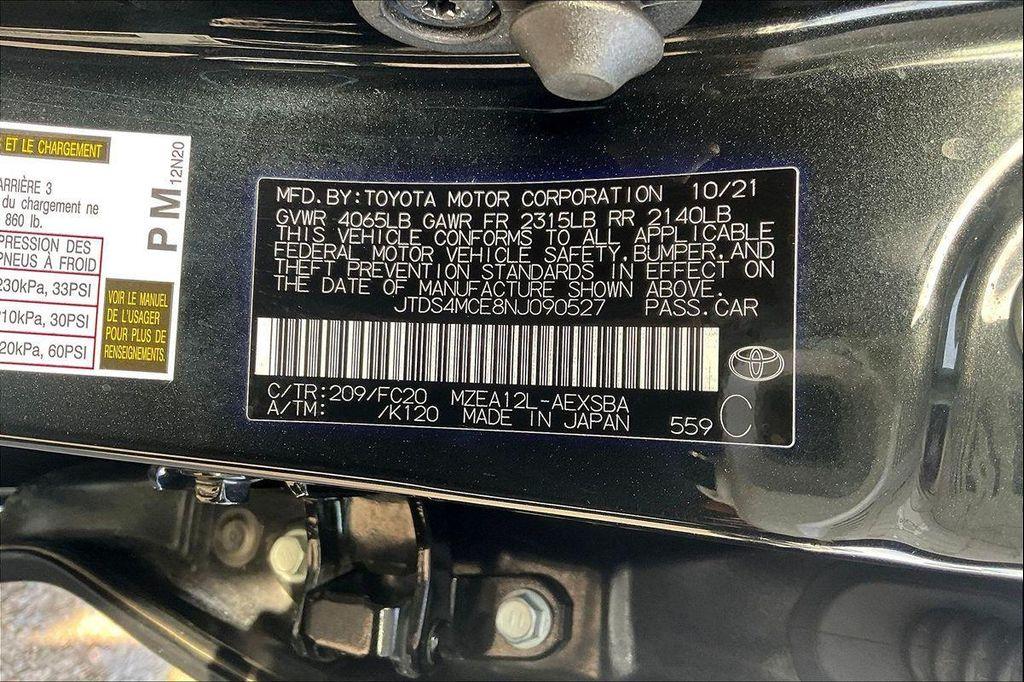 used 2022 Toyota Corolla car