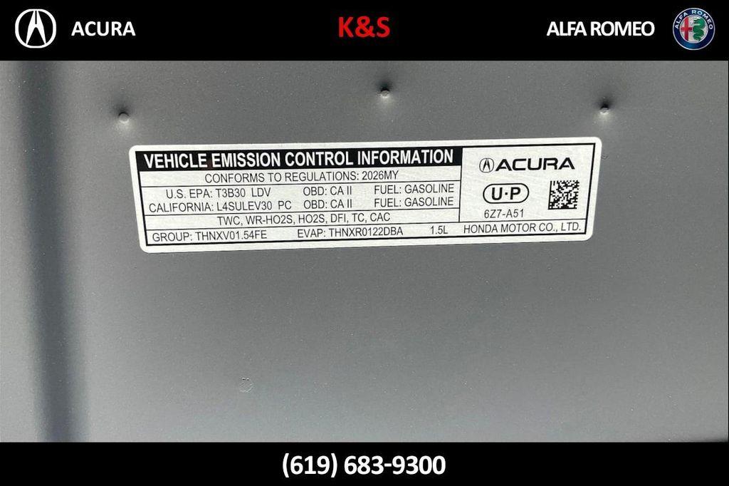 new 2026 Acura Integra car, priced at $36,550