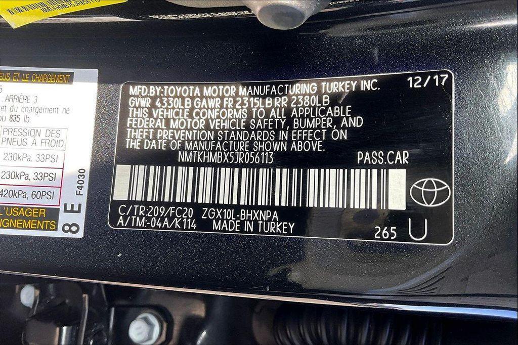 used 2018 Toyota C-HR car, priced at $16,812