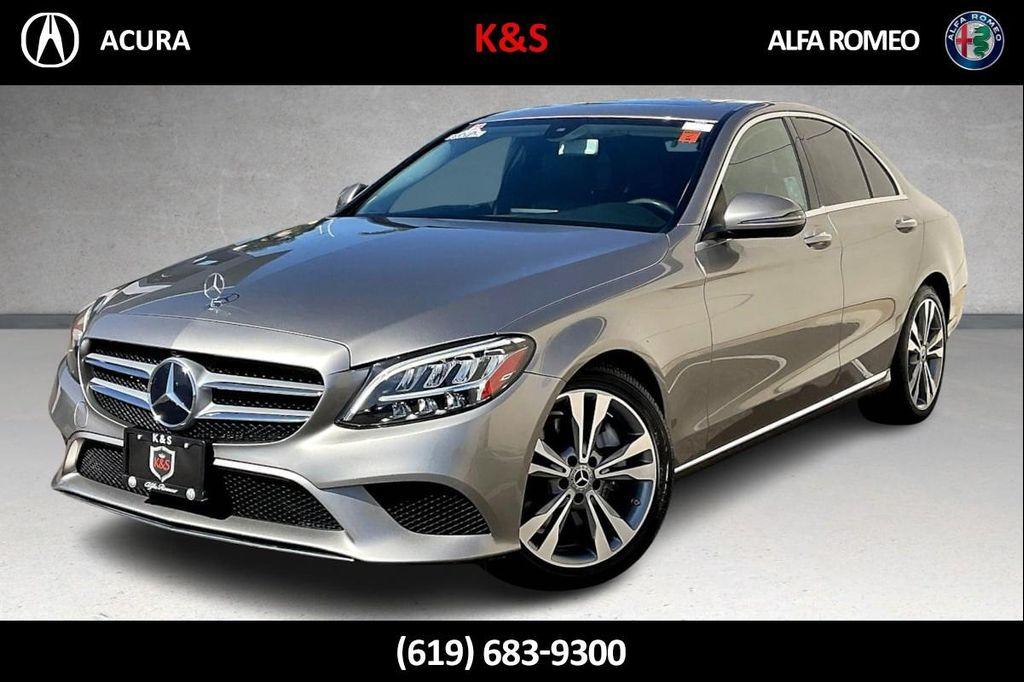used 2019 Mercedes-Benz C-Class car, priced at $19,777