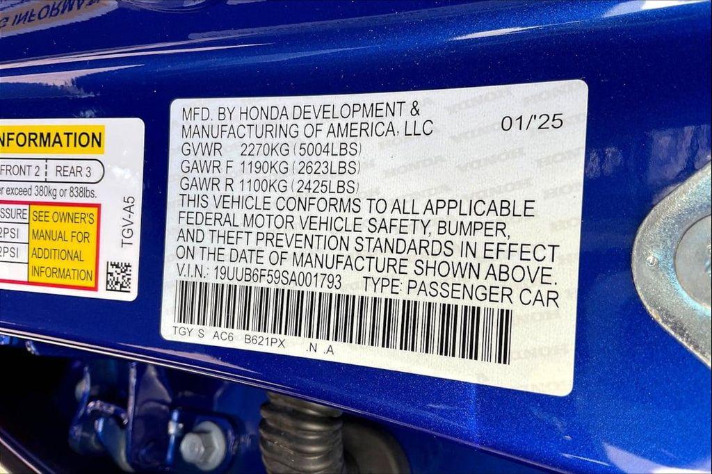 new 2025 Acura TLX car, priced at $52,195