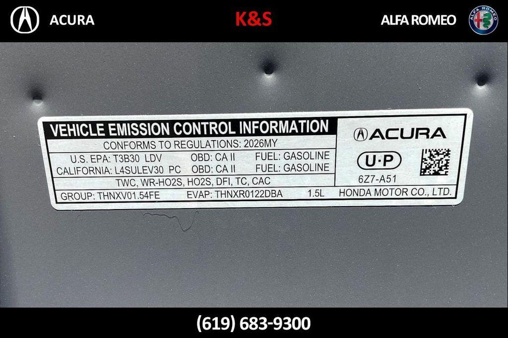 new 2026 Acura Integra car, priced at $39,800