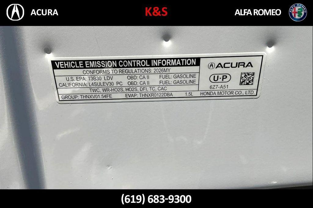 new 2026 Acura Integra car, priced at $40,995