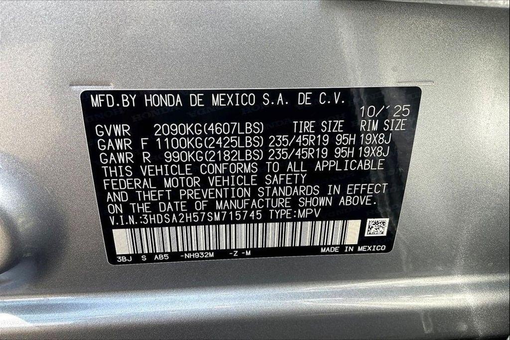 new 2025 Acura ADX car, priced at $41,350