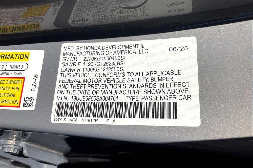 new 2025 Acura TLX car, priced at $52,195