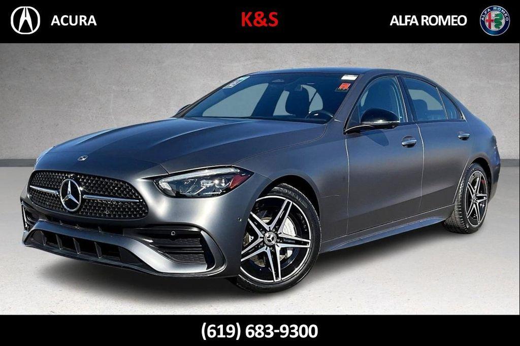 used 2023 Mercedes-Benz C-Class car, priced at $34,612
