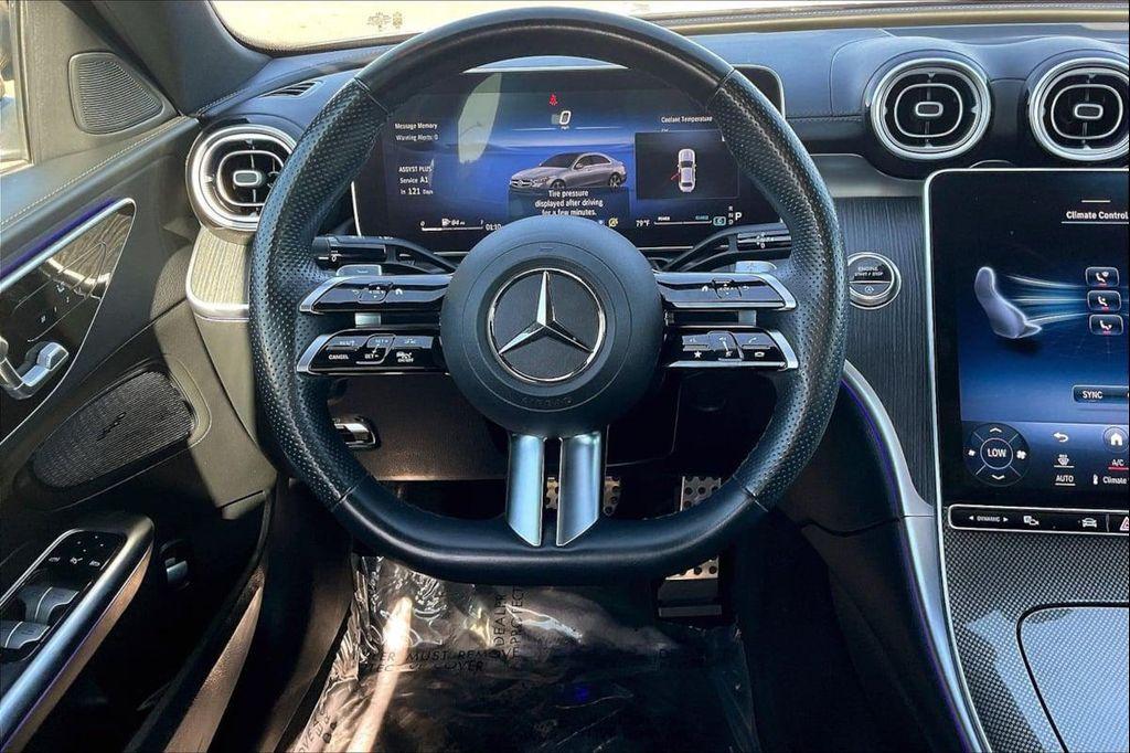 used 2023 Mercedes-Benz C-Class car, priced at $34,612