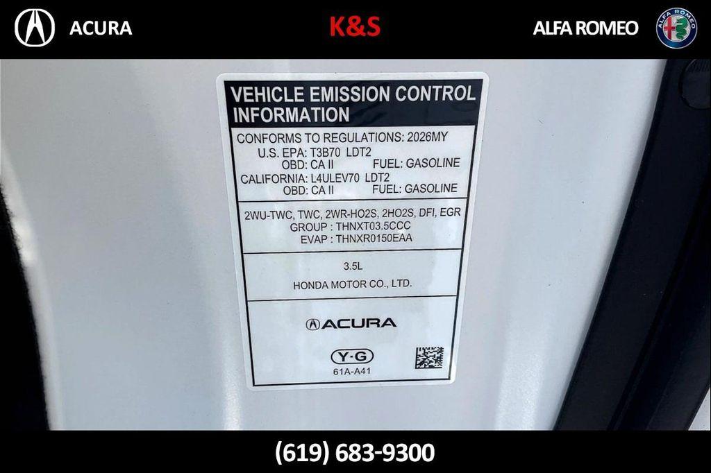 new 2026 Acura MDX car, priced at $64,350