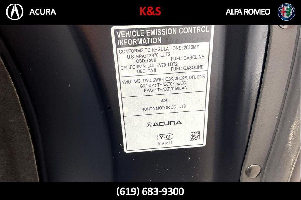 new 2026 Acura MDX car, priced at $64,350