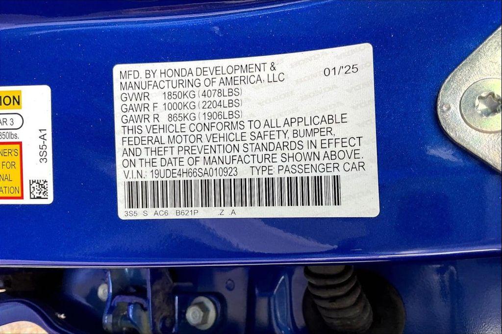 new 2025 Acura Integra car, priced at $39,795