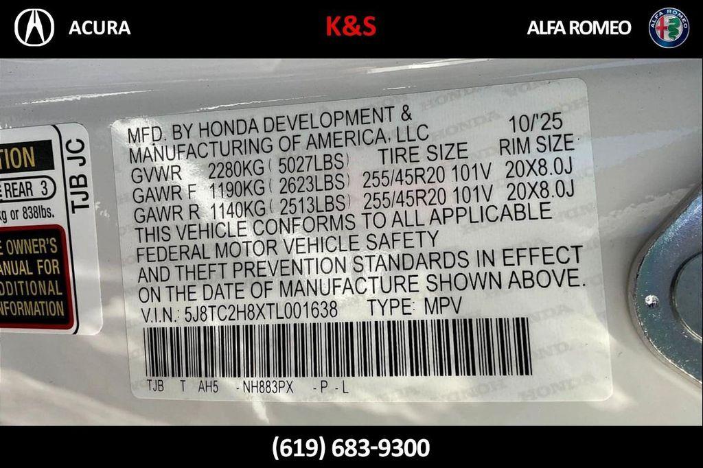 new 2026 Acura RDX car, priced at $56,800