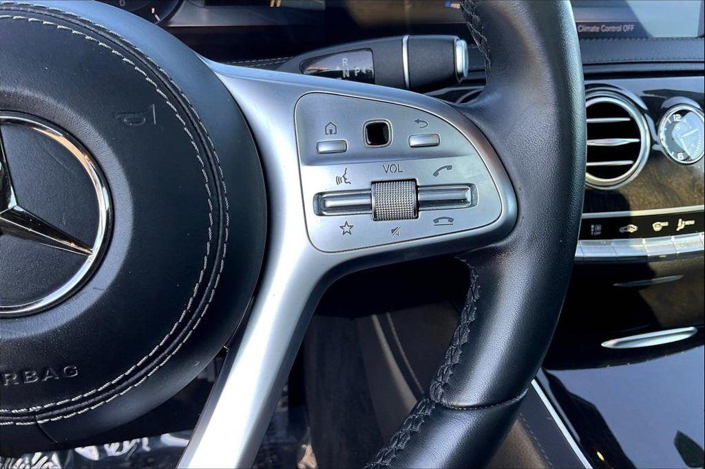 used 2020 Mercedes-Benz S-Class car, priced at $33,999