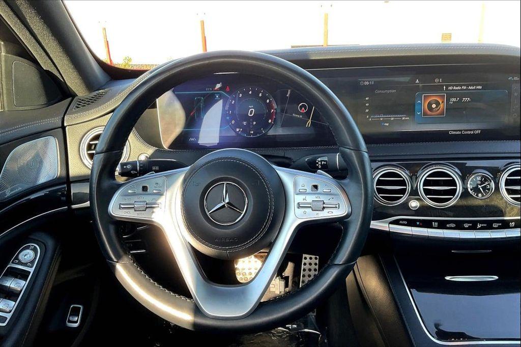 used 2020 Mercedes-Benz S-Class car, priced at $33,999