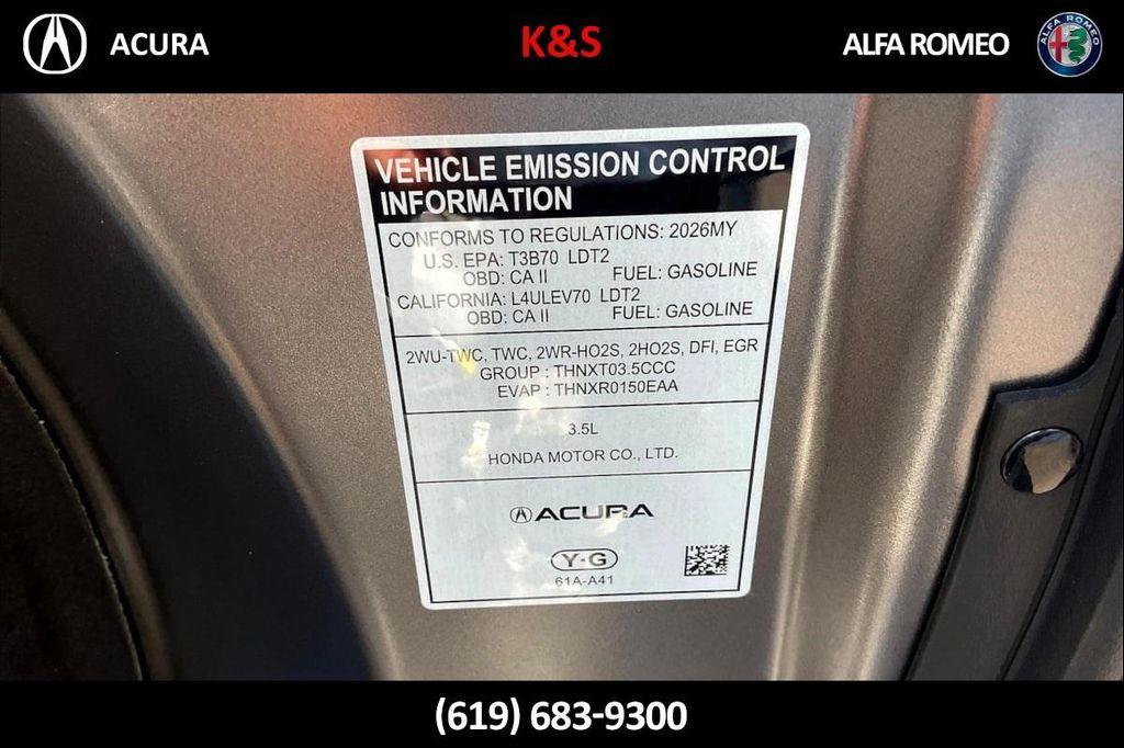 new 2026 Acura MDX car, priced at $59,150