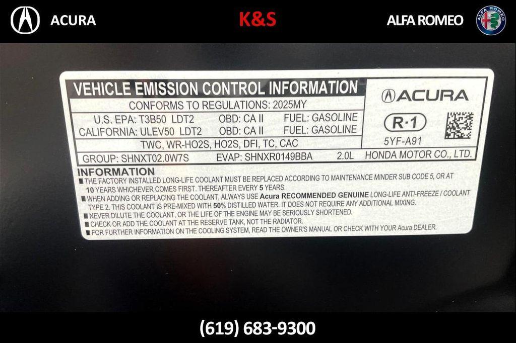 new 2025 Acura RDX car, priced at $50,900