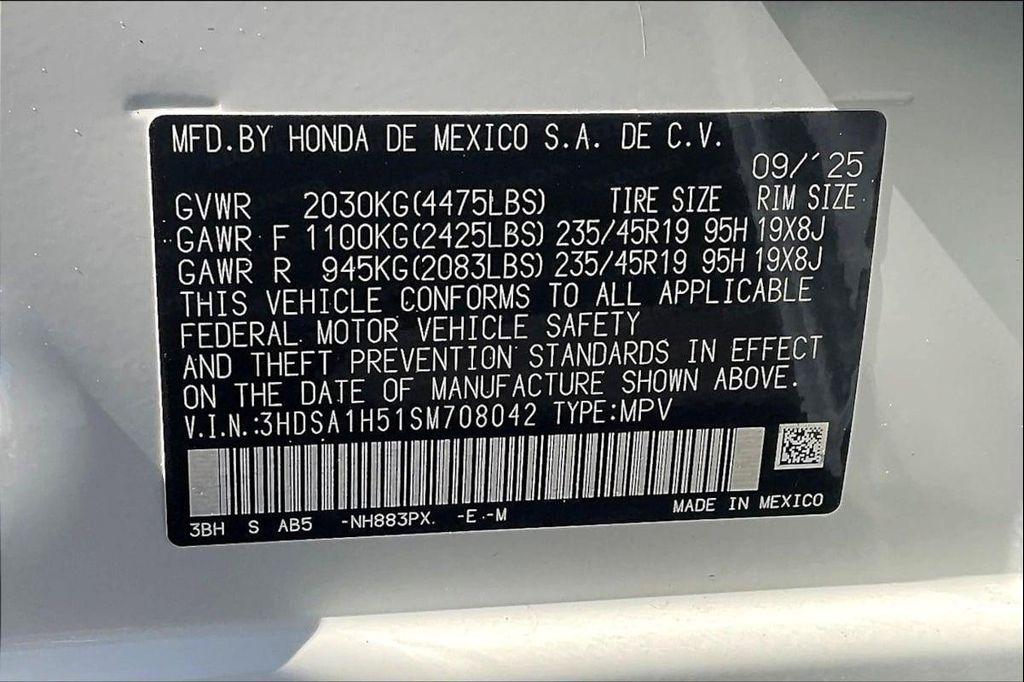 new 2025 Acura ADX car, priced at $39,950