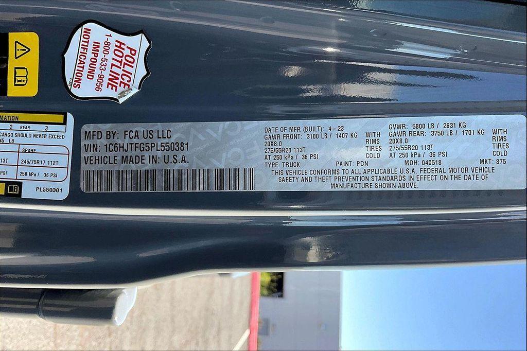 used 2023 Jeep Gladiator car, priced at $32,222