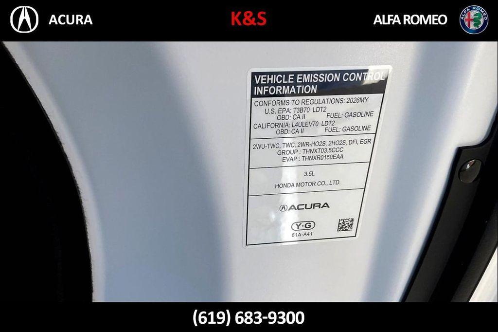 new 2026 Acura MDX car, priced at $60,000